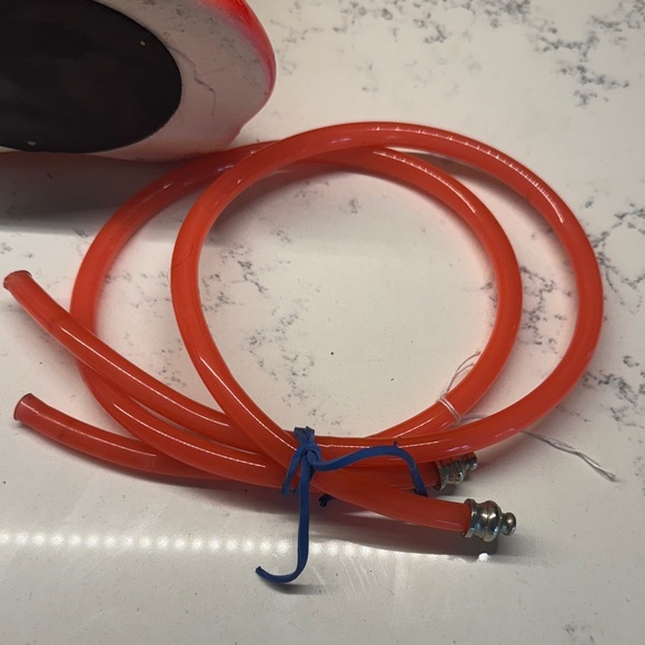 Hoka Vintage Orange and Yellow Devil Head Accent - Picture 9 of 9